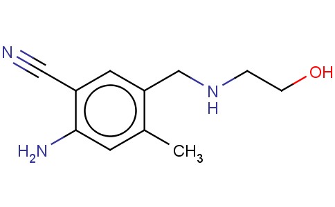 2-[(4-AMINO-2-METHYL-5-NITRYLBENZYL)AMINO]ETHYLALCOHOL